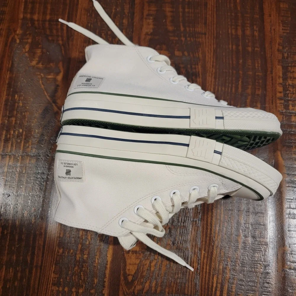 Converse Undefeated x Chuck 70 Mid Parchment Chive - A00670C Mens 5.5 Womens 7.5
